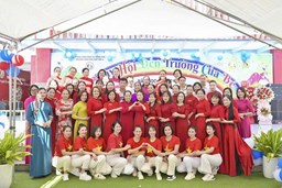 TRƯỜNG MẦM NON HỢP TIẾN A CHÀO MỪNG KỶ NIỆM 95 NĂM NGÀY THÀNH LẬP HỘI LIÊN HIỆP PHỤ NỮ VIỆT NAM 